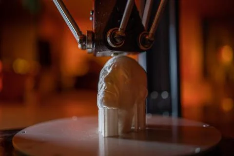 3D printer set in the apartment Stock Photos