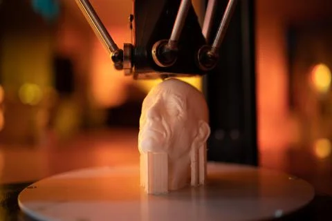 3D printer set in the apartment Stock Photos