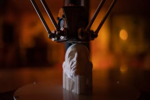 3D printer set in the apartment Stock Photos