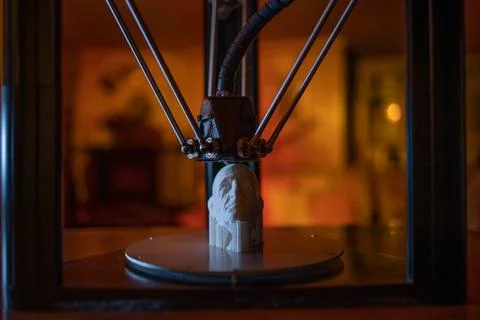 3D printer set in the apartment Stock Photos