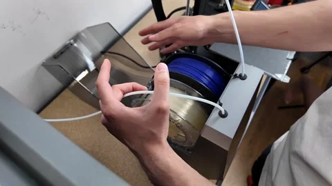 3D Printer Setup Stock Footage 312944883