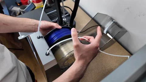 3D Printer Setup Stock Footage 312945204
