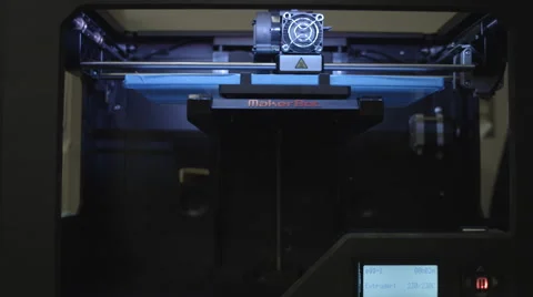 3D Printer Slide Dolly Out 4K Vídeos de archivo 40764428