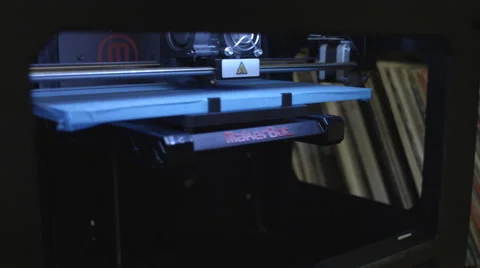 3D Printer Slide Left and Right 4K Vídeos de archivo 40764660