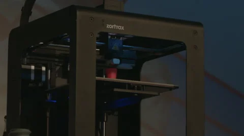 3D Printer Timelapse Stock Footage 55282270