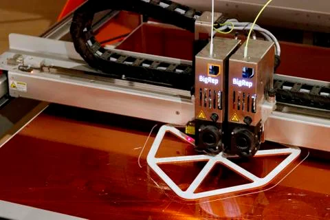 3D printer at work Stock Photos