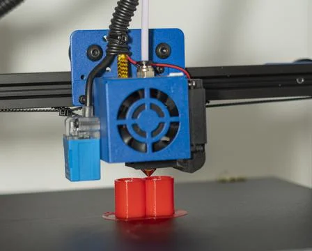 A 3d printer at work Stock Photos