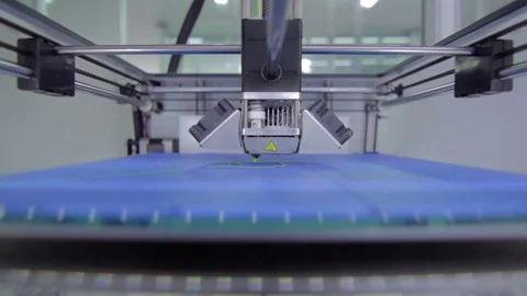 3D printer working 스톡 동영상 75166899