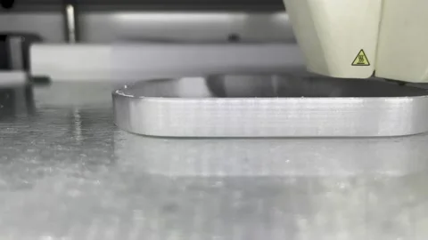3D Printer Working Stock Footage 216081665