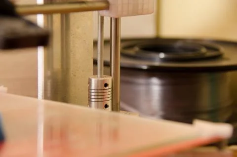 3D printer y shaft Stock Photos