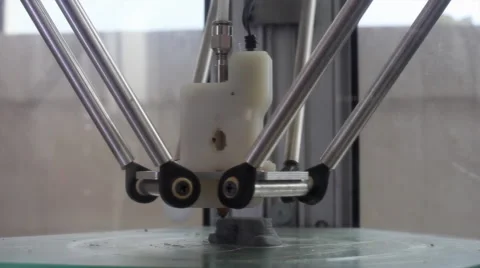 3D printers Video stock 44338516