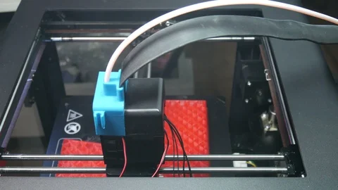 3d printers for serial Stock Footage 89143742