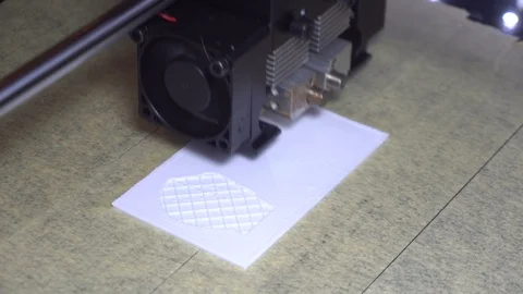 3D Printing 15 Stock Footage 89889815