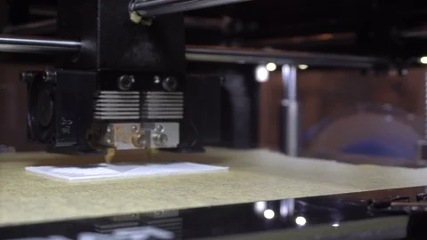 3D Printing 18 Stock Footage 89889920