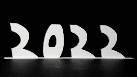 3D printing 2022 year timelapse Video stock 164321766