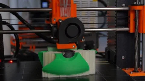 3D printing - 3D workplace Stock Footage 75492347