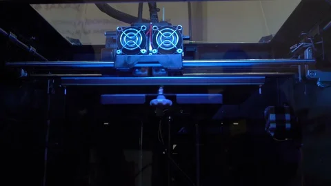 3D Printing 7 Stock Footage 89889512