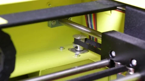 3D Printing in Action Stock Footage 91518895