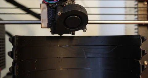 3D Printing COVID Face Shields Video stock 128653136