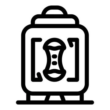 3d printing of a customized orthopedic corset Stock Illustration