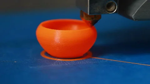 3D Printing Stock Footage 55271947