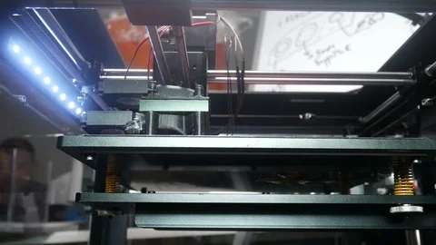 3d printing Stock Footage 89143796