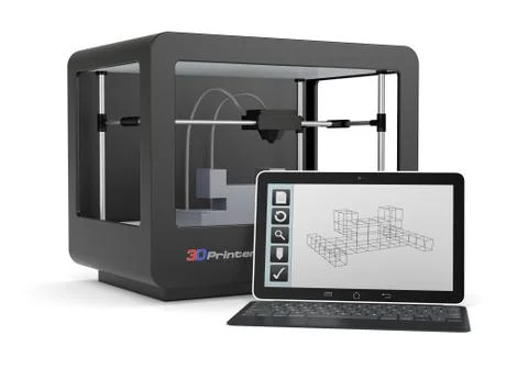3d printing 스톡 일러스트