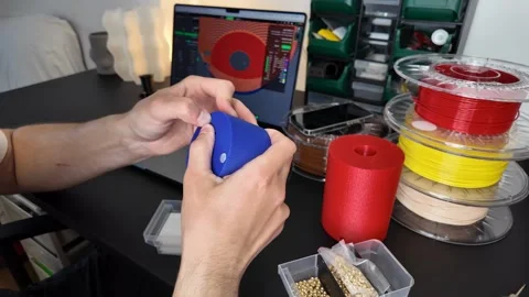 3D Printing Innovation Stock Footage 312945194