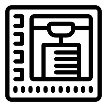 3d printing machine printing prototype from computer software Stock-Illustration