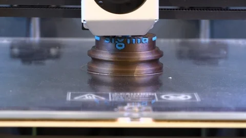 3D printing machine in use Stock Footage 88193841