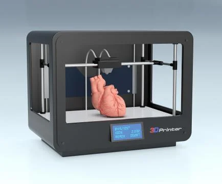 3d printing in medicine 스톡 일러스트