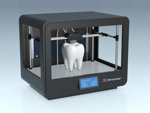 3d printing in medicine 스톡 일러스트