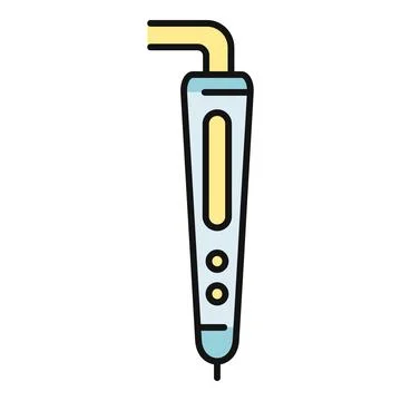 3d printing pen creating digital objects and designs 스톡 일러스트