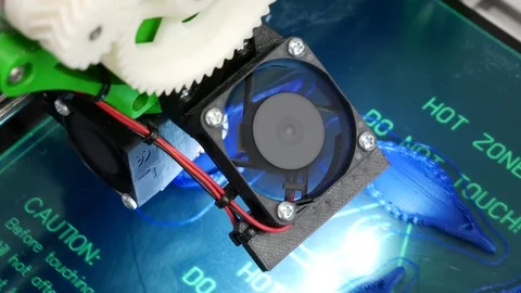 3D printing - Plastic Filament wire is used for production. Stock Footage 90033734