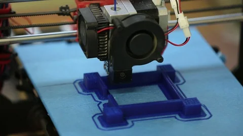 3D Printing Plastic Model  Vidéo 89802842