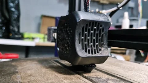 3D printing of rocket wings for drones: innovative, inexpensive tech Stock Footage 329579760