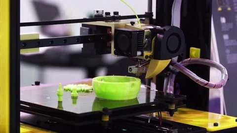3D Printing technology Stock Footage 83320957
