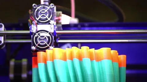 3D Printing technology Stock Footage 83321020