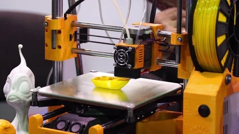3D Printing technology Stock Footage 83321037