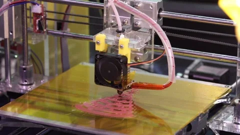 3D Printing technology Stock Footage 83321182