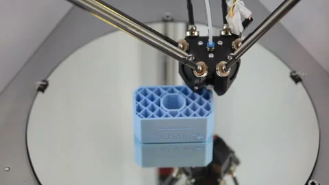 3D Printing technology Stock Footage 88616095