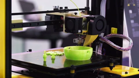 3D Printing technology Stock Footage 88616266