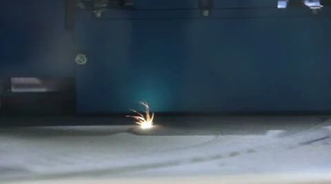 3D Printing Technology Titanium Stock Footage 21893320