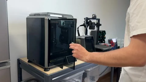 3D Printing Workshop Stock Footage 310494166