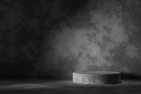 3D product display. 3D rendering. Stock Illustration