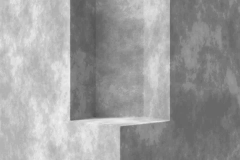 3D product display. 3D rendering. Stock Illustration