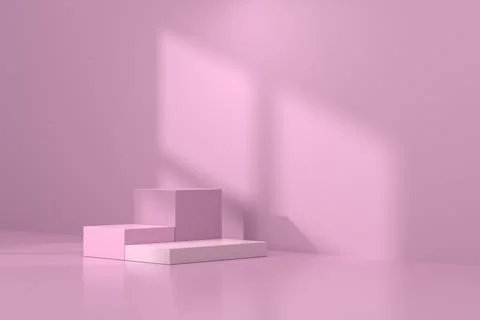 3D product display background. Display stand. Stock Illustration