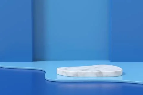 3D product display background. Stock Illustration