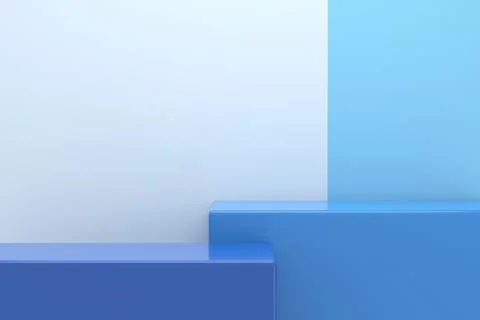 3D product display background. Stock Illustration