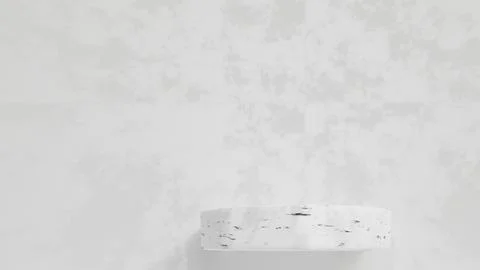 3d product display podium scene with the geometric platform. 3d cylinder st.. Stock Illustration